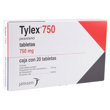 Tylex 750MG x 20 Tabletas