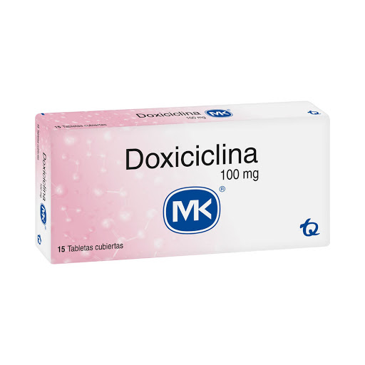 Doxiciclina MK 100MG Caja x 15 Tabletas