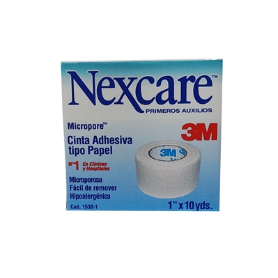 3M Nexcare Micropore Cinta Adhesiva 1x10Y Unidad