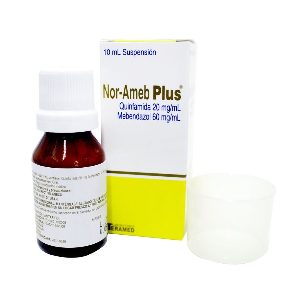 NOR-AMEB PLUS SUSPENSION 20MG/60MG/ML X 10ML | My Website